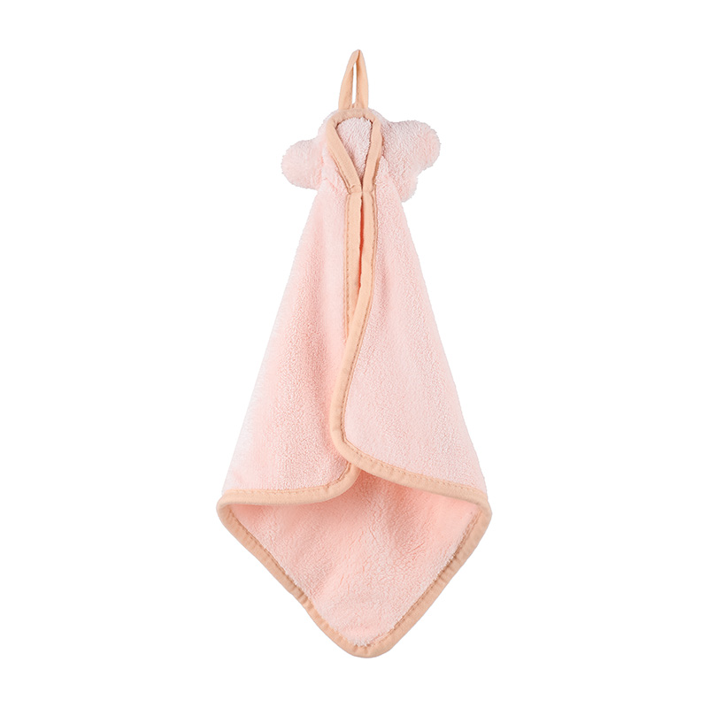 Coral Fleece Lovely Cloud Hand Towel