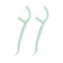 Anti bacterial Gum Care Dental Flossers Mint 80 pc