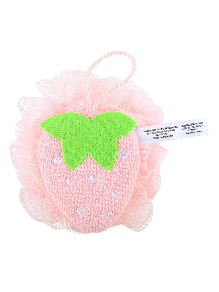 Fruit Series Bath Sponge Strawberry