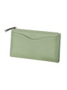 Leisure Two fold Long Wallet Green