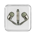 Earphones Model: HF233 (Chrome-Plated Silver)