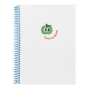 Fruity Fairy A4 Wirebound Book Apple